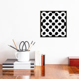 iCanvas "Aquarelle Black and White IX" by Nancy Green Framed