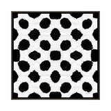 iCanvas "Aquarelle Black and White IX" by Nancy Green Framed