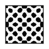 iCanvas "Aquarelle Black and White IX" by Nancy Green Framed