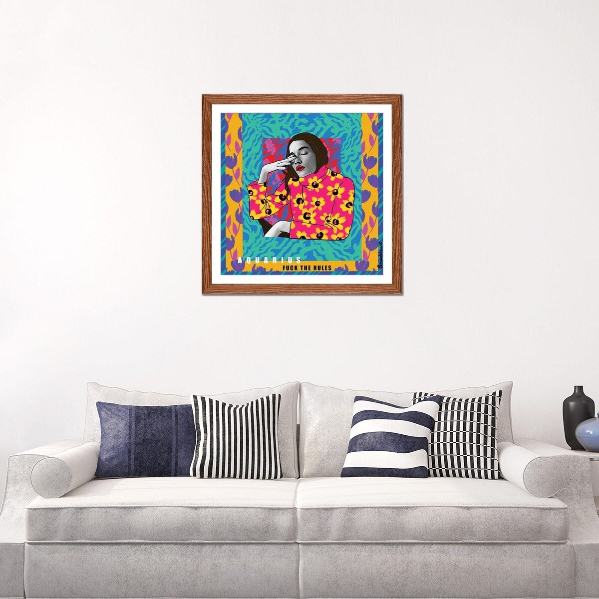 iCanvas "Aquarius" by BrushBound
