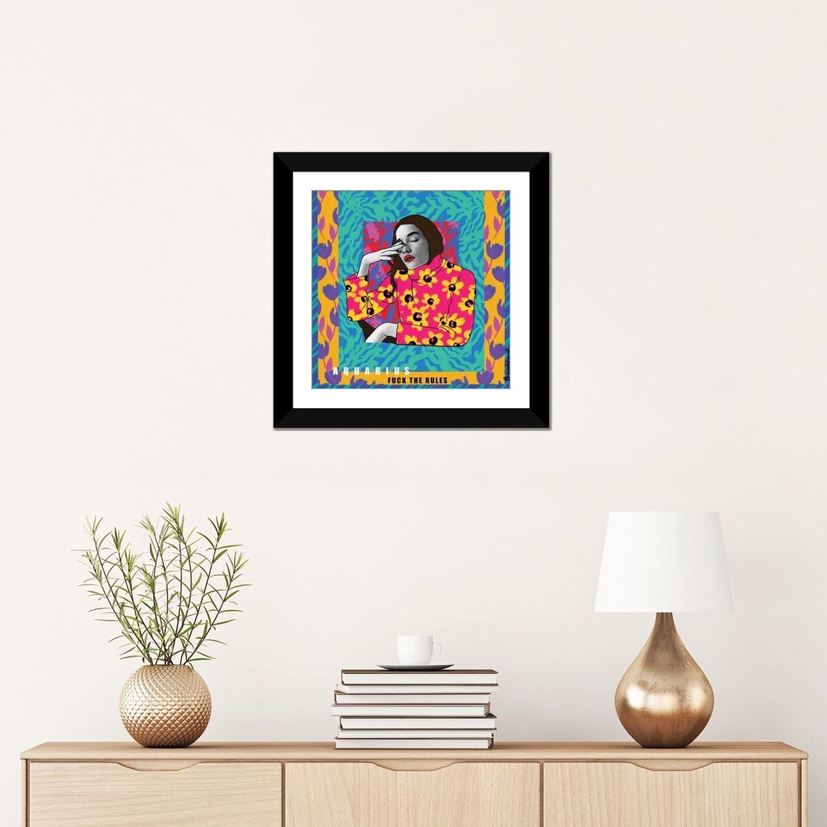 iCanvas "Aquarius" by BrushBound