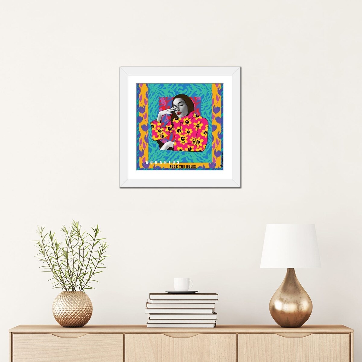 iCanvas "Aquarius" by BrushBound