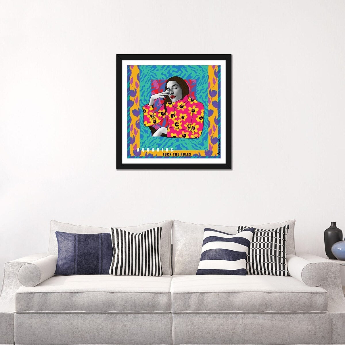 iCanvas "Aquarius" by BrushBound