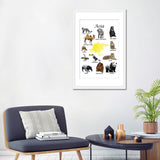 iCanvas "Asia Animals, Classroom" by Printable Lisa's Pets