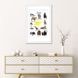 iCanvas "Asia Animals, Classroom" by Printable Lisa's Pets