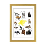 iCanvas "Asia Animals, Classroom" by Printable Lisa's Pets