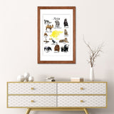 iCanvas "Asia Animals, Classroom" by Printable Lisa's Pets