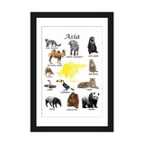 iCanvas "Asia Animals, Classroom" by Printable Lisa's Pets