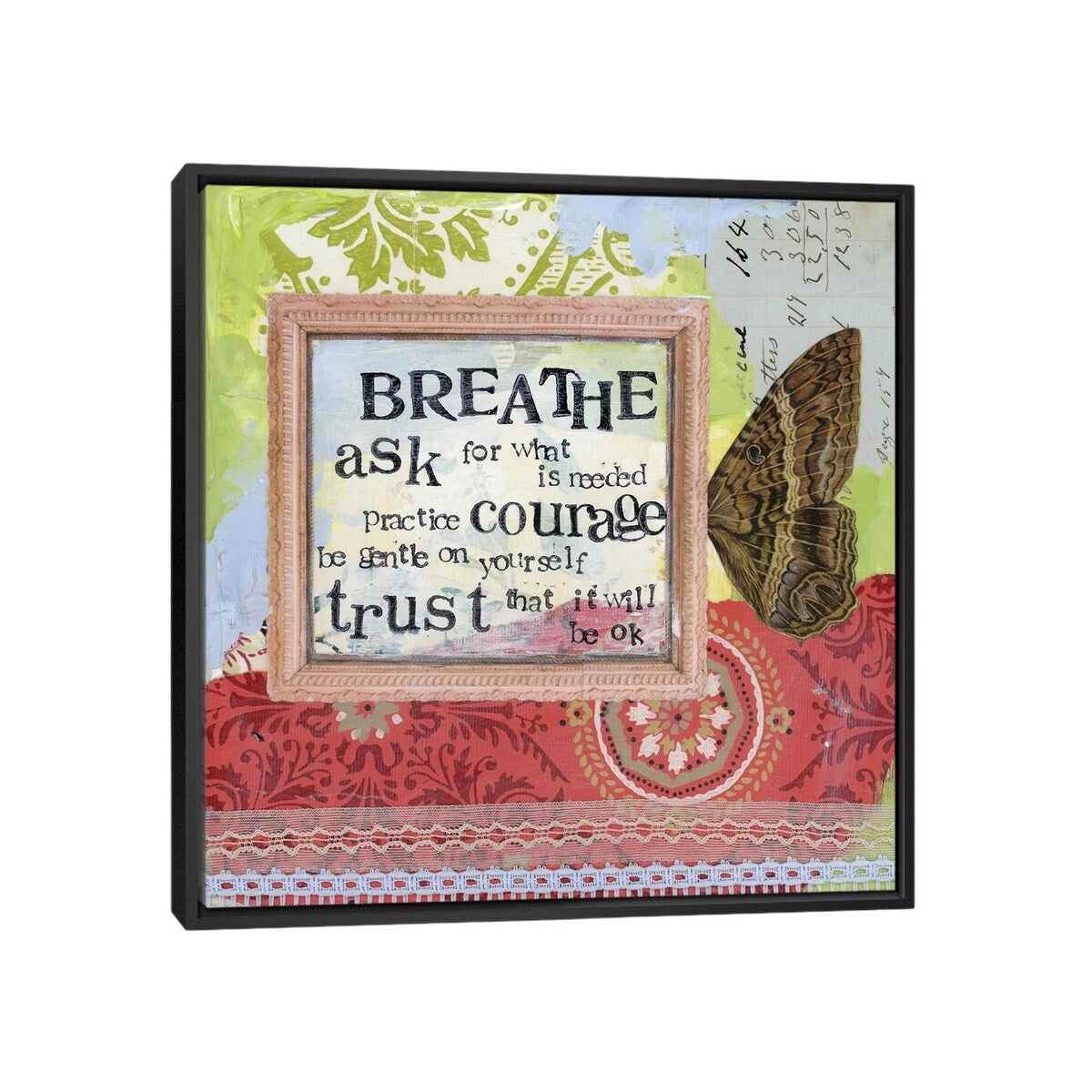 iCanvas "Ask For What Is Needed" by Kelly Rae Roberts Framed Canvas Print