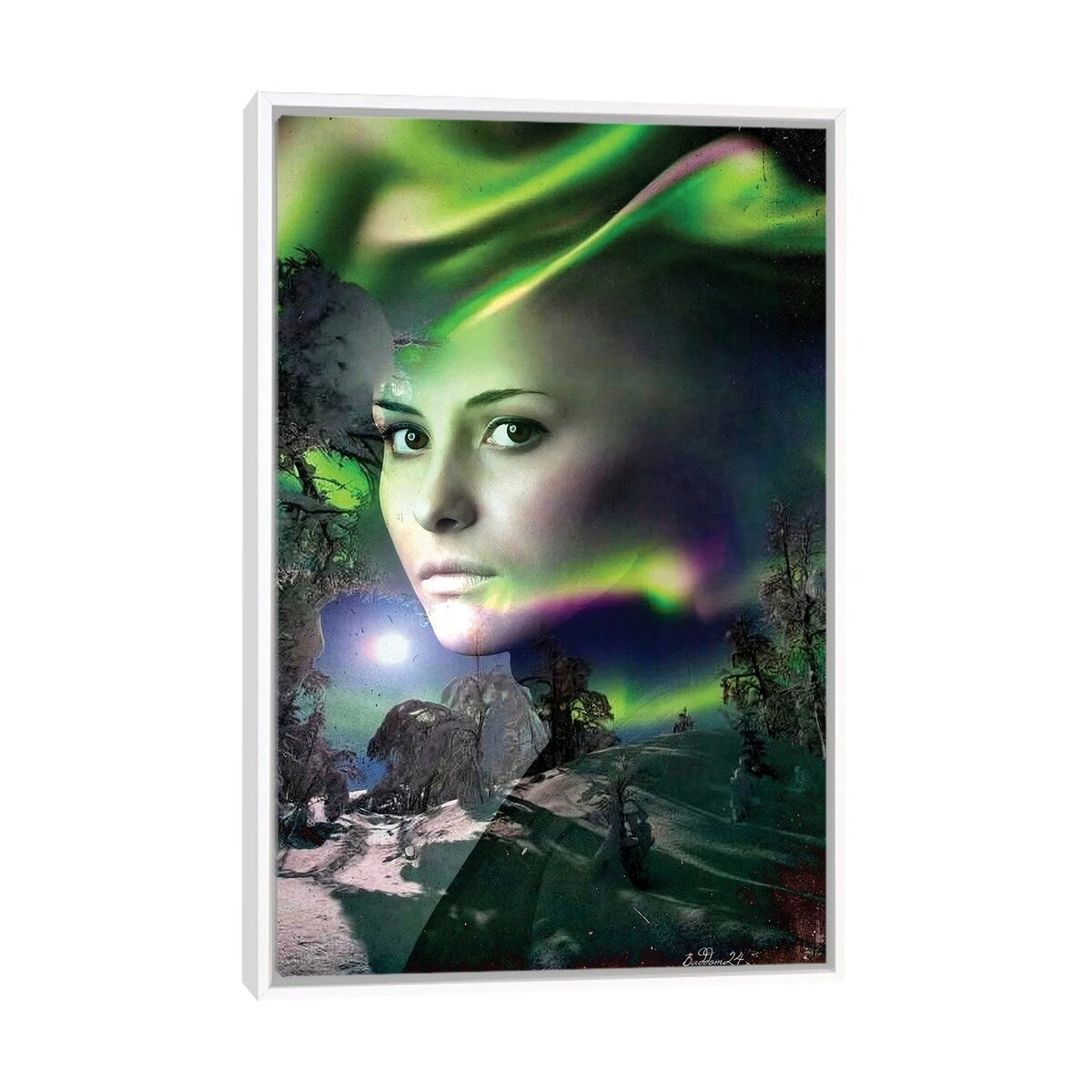 iCanvas "Aurora" by Dominique Baduel Framed