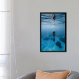iCanvas "Bahamas Clarity" by Hannah Prewitt Framed