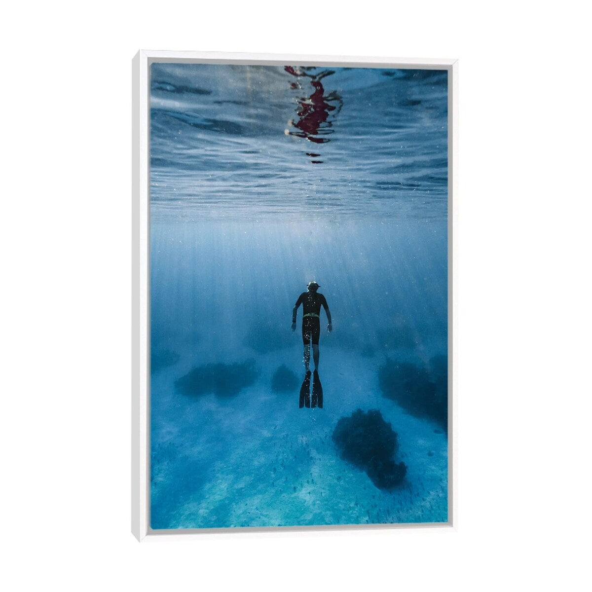 iCanvas "Bahamas Clarity" by Hannah Prewitt Framed
