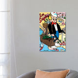 iCanvas "Bank Job" by Sinister Monopoly Canvas Print