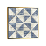 iCanvas "Barn Quilt VII" by Front Porch Pickins Framed Canvas Print