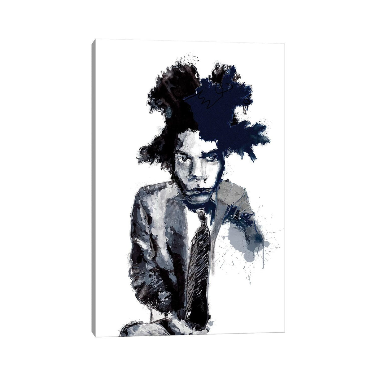 iCanvas "Basquiat I" by inkycubans Canvas Print