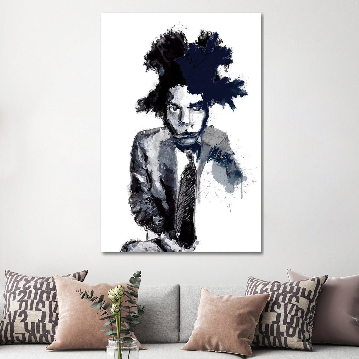 iCanvas "Basquiat I" by inkycubans Canvas Print