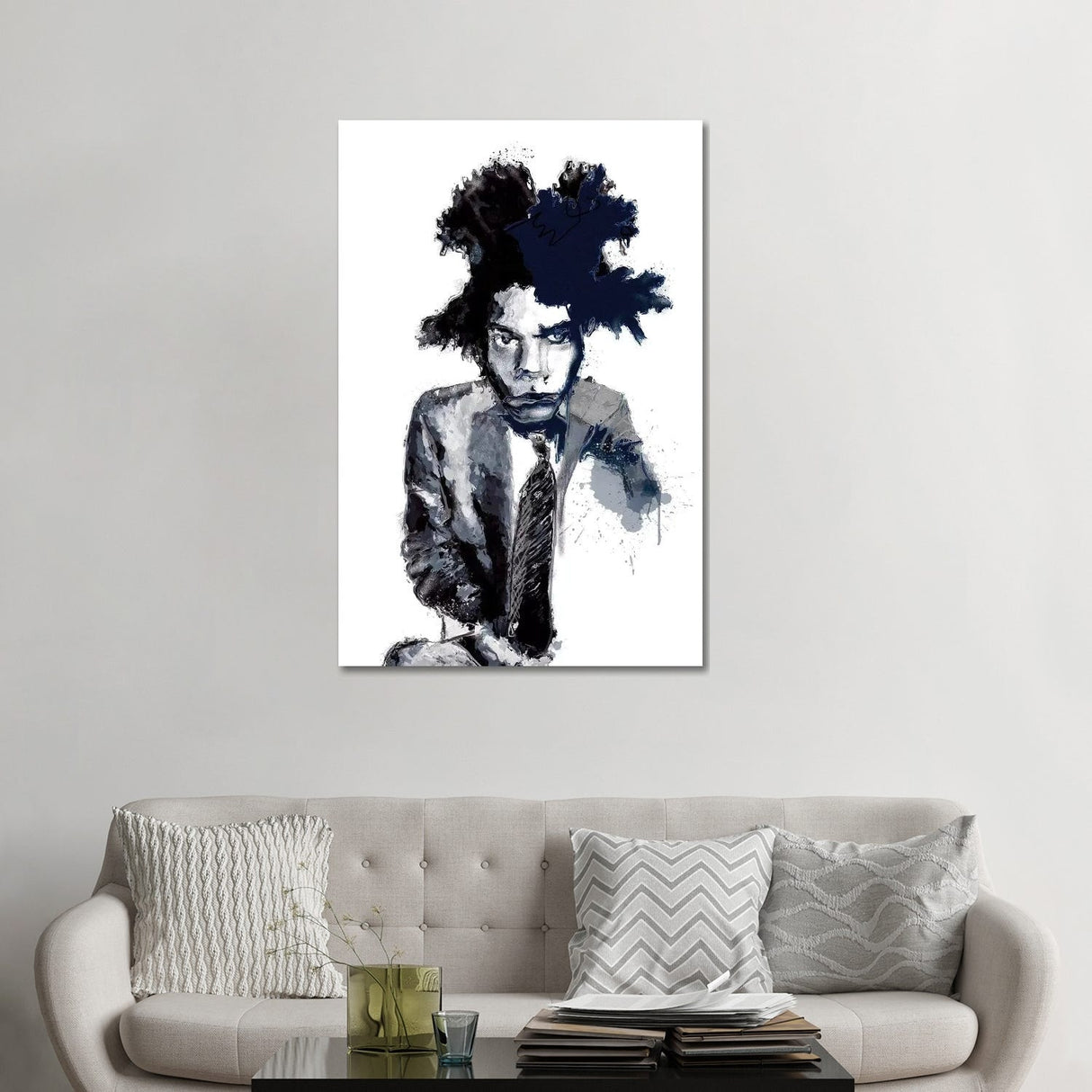 iCanvas "Basquiat I" by inkycubans Canvas Print