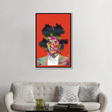 iCanvas "Basquiat" by TECHNODROME1 Framed Canvas Print