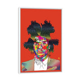 iCanvas "Basquiat" by TECHNODROME1 Framed Canvas Print