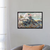 iCanvas "Battle Of Fort Wagner, 1863" by Kurz & Allison Framed