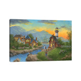 iCanvas "Bayside Afterglow" by Dennis Lewan Canvas Print