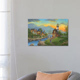 iCanvas "Bayside Afterglow" by Dennis Lewan Canvas Print