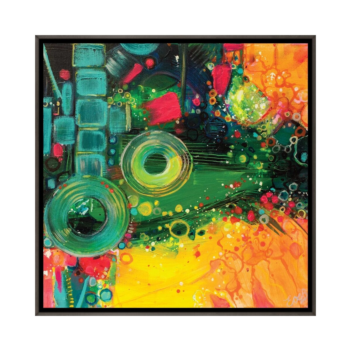 iCanvas "Be Free" by Emma O'Connor-Bray Framed