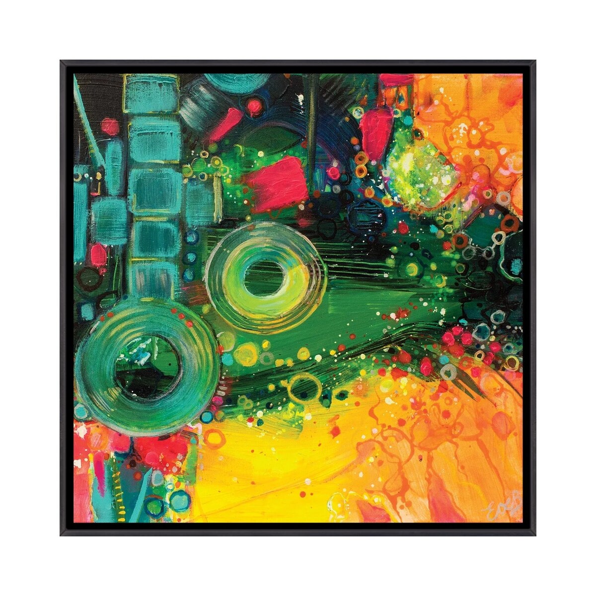 iCanvas "Be Free" by Emma O'Connor-Bray Framed
