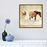 iCanvas "Be Strong" by Jennifer Pugh Framed