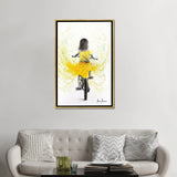 iCanvas "Beach Daisy Ride" by Ashvin Harrison Framed