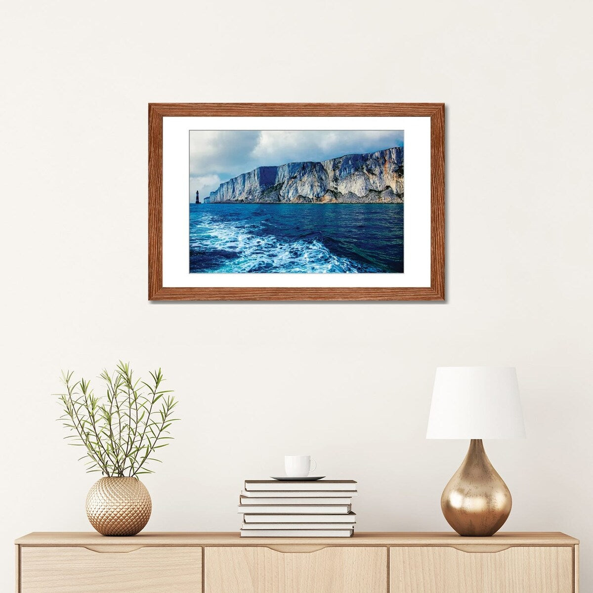 iCanvas "Beachy Head From The Sea" by Chris Lord