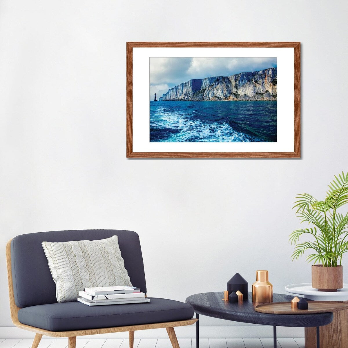 iCanvas "Beachy Head From The Sea" by Chris Lord