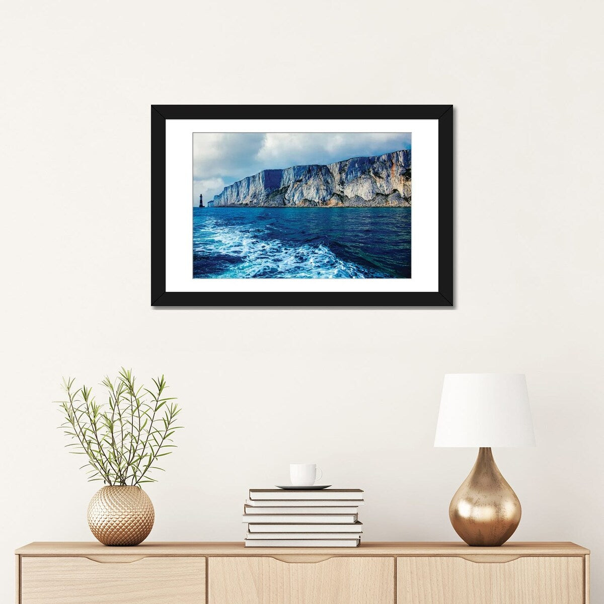 iCanvas "Beachy Head From The Sea" by Chris Lord