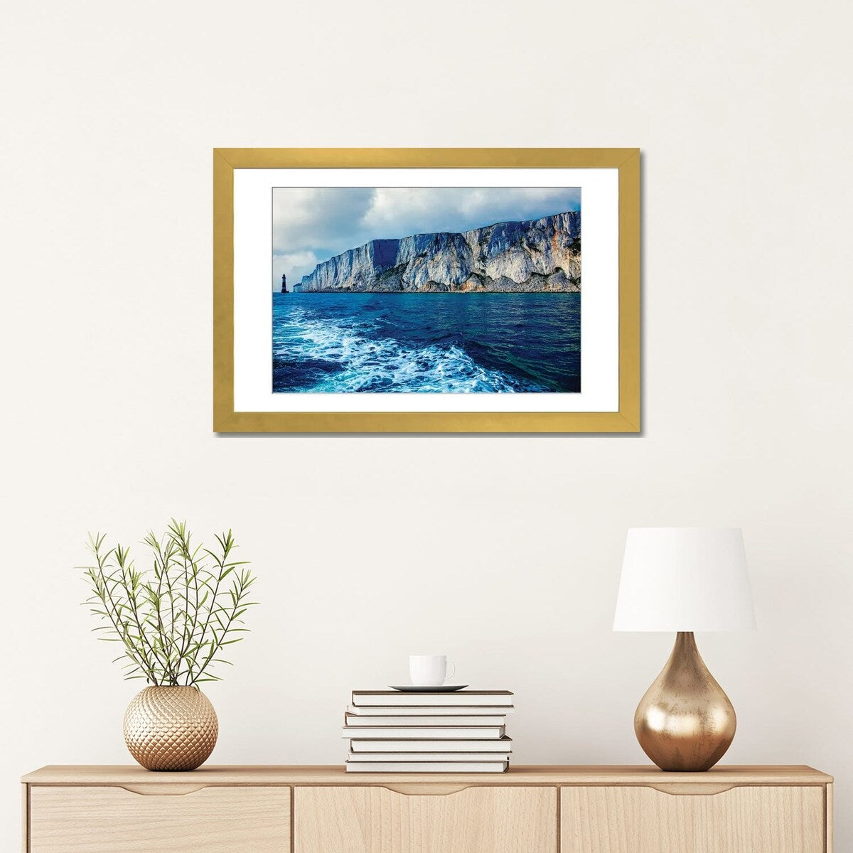 iCanvas "Beachy Head From The Sea" by Chris Lord