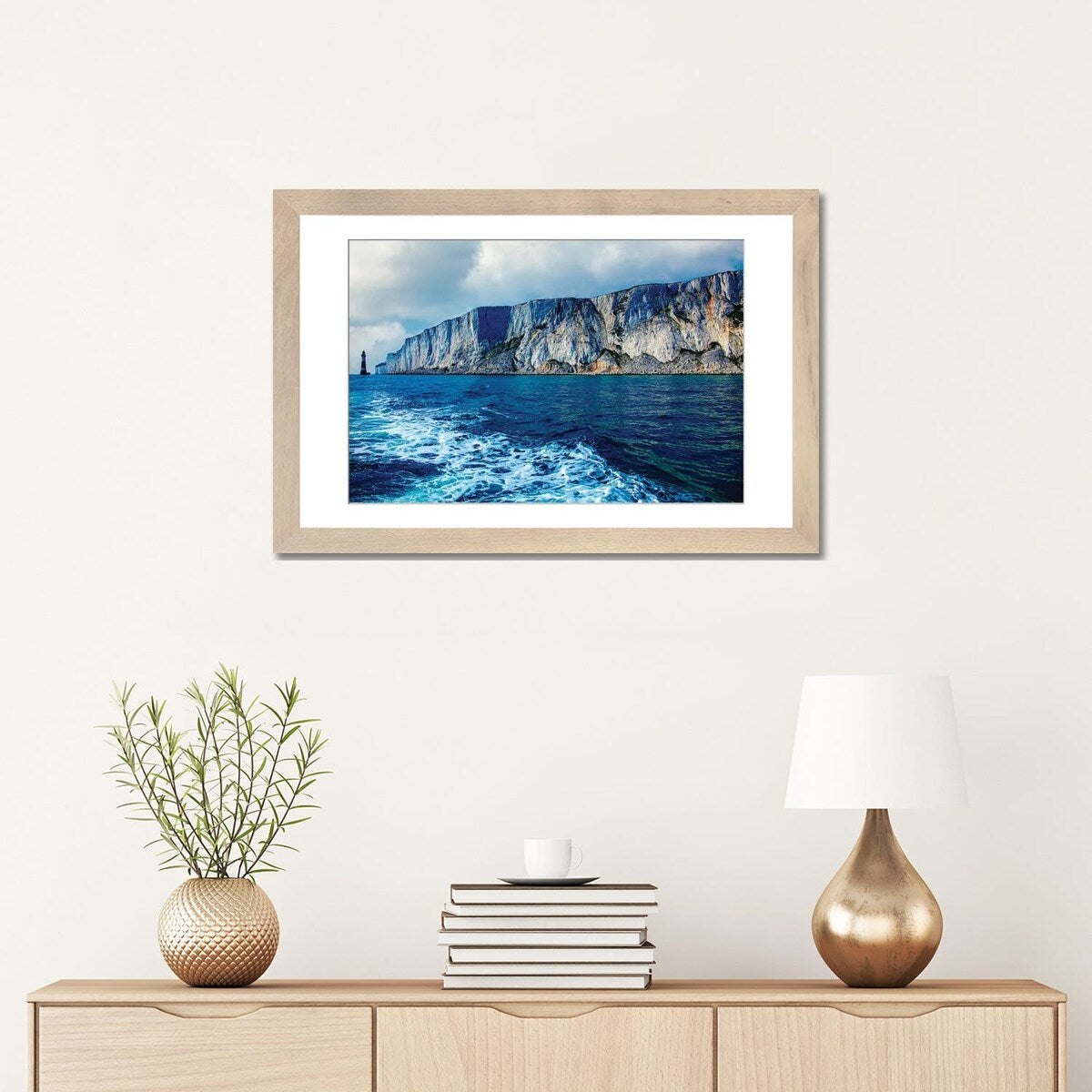 iCanvas "Beachy Head From The Sea" by Chris Lord