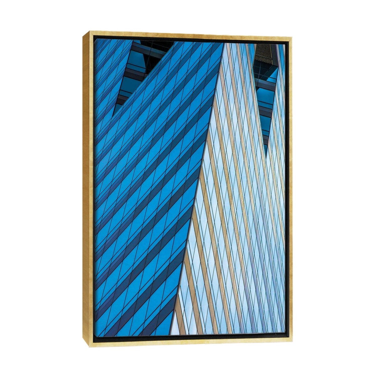 iCanvas "Bermuda Triangle Blues" by Raymond Kunst Framed