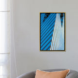 iCanvas "Bermuda Triangle Blues" by Raymond Kunst Framed