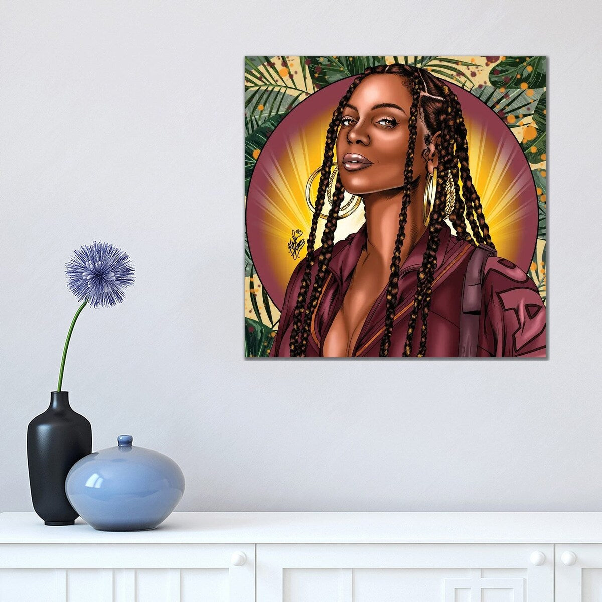 iCanvas "Beyonce" by Kaylin Taraska Canvas Print