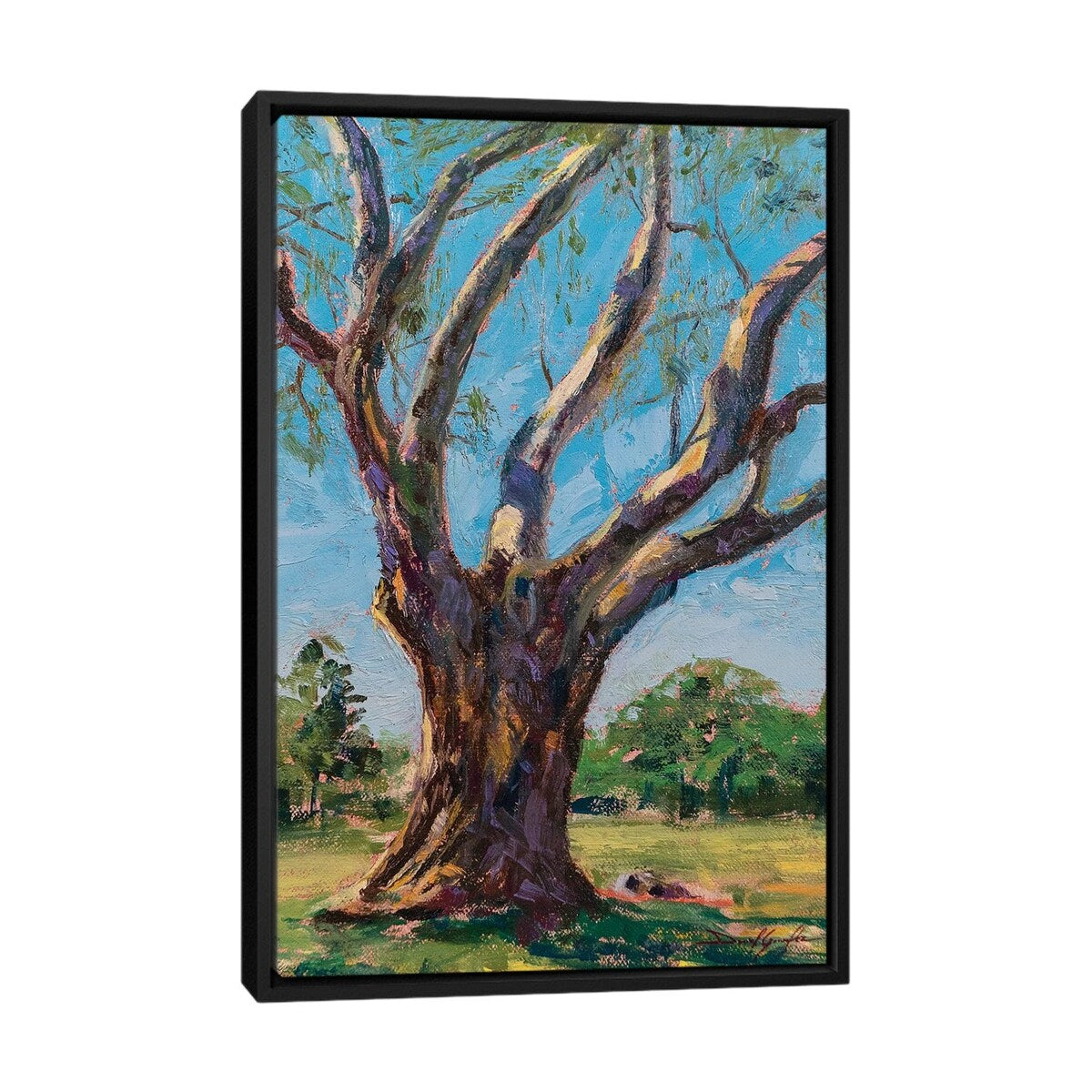 iCanvas "Bixby Park Eucalyptus" by Daniel Gonzalez Framed Canvas Print