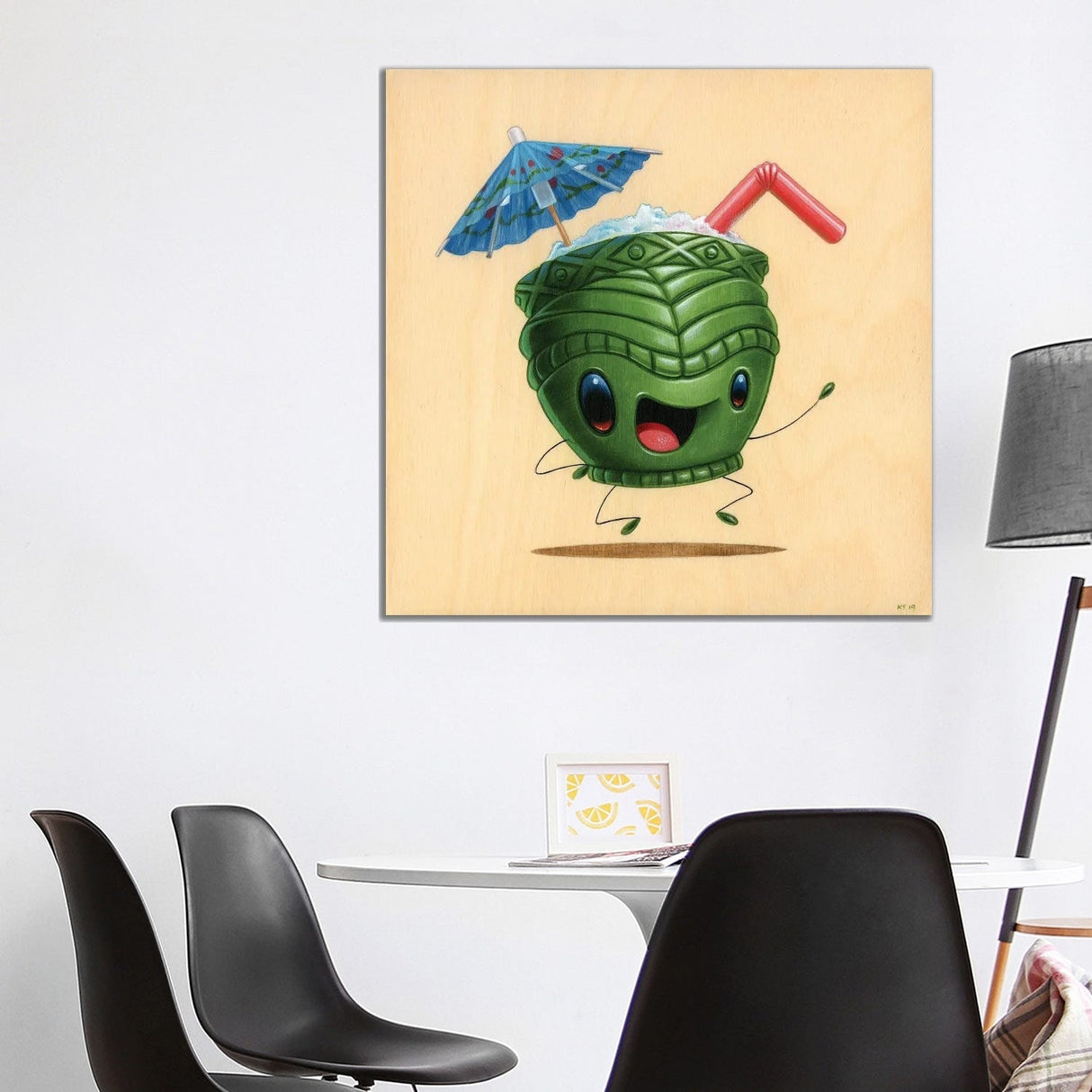 iCanvas "Bixby" by Cuddly Rigor Mortis Canvas Print