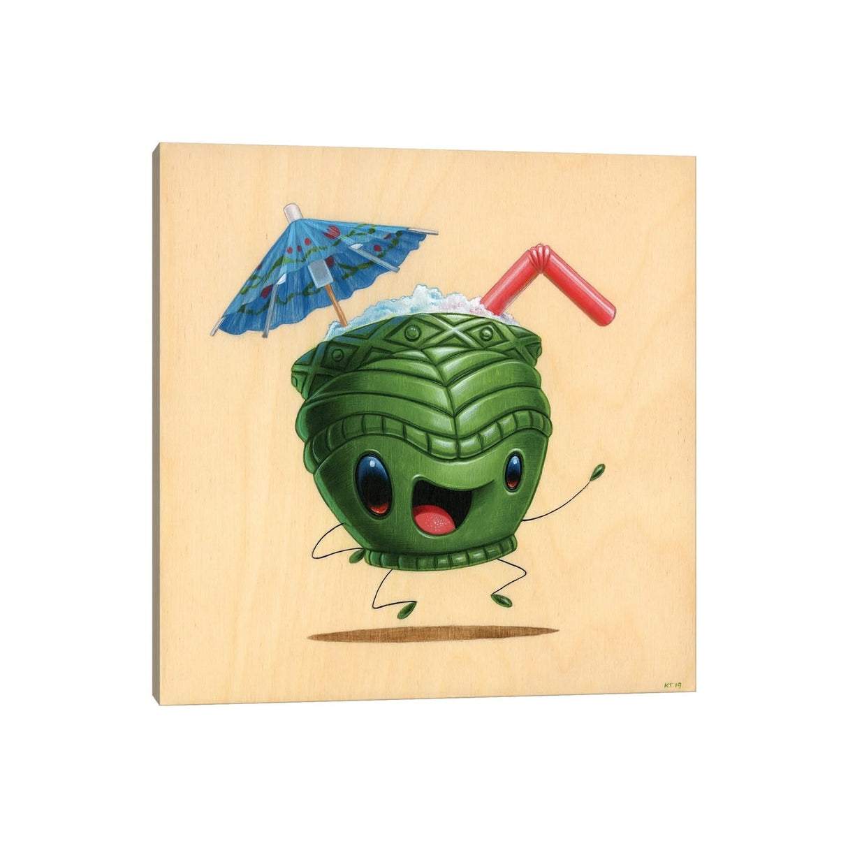 iCanvas "Bixby" by Cuddly Rigor Mortis Canvas Print