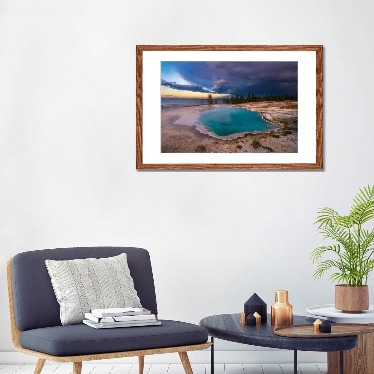 iCanvas "Black Pool Storm" by Darren White Photography