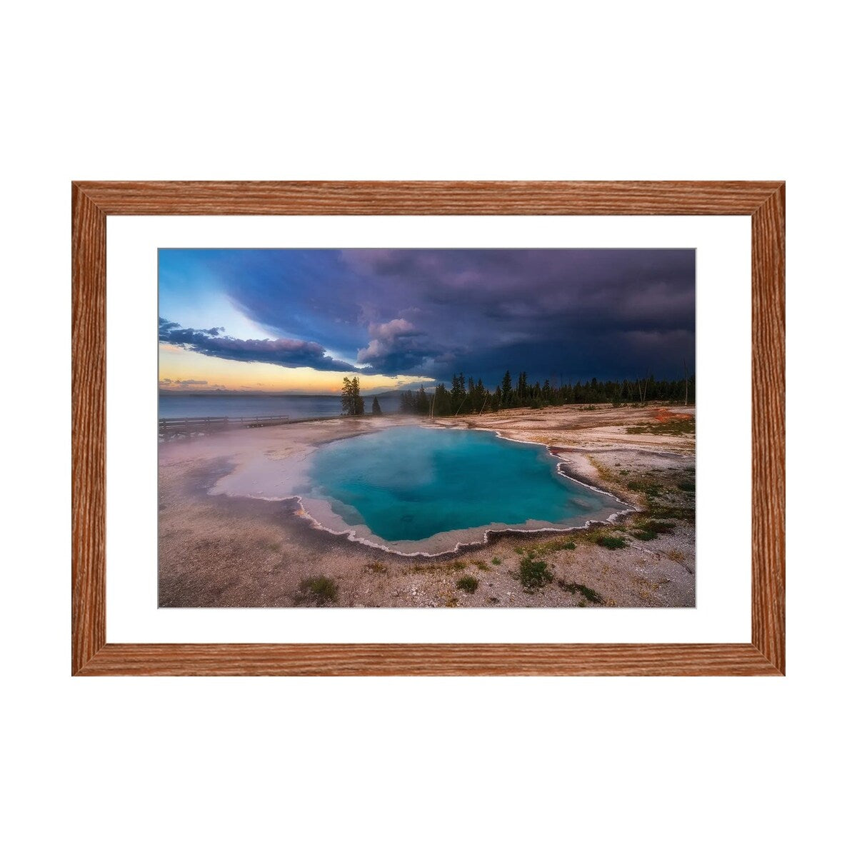 iCanvas "Black Pool Storm" by Darren White Photography