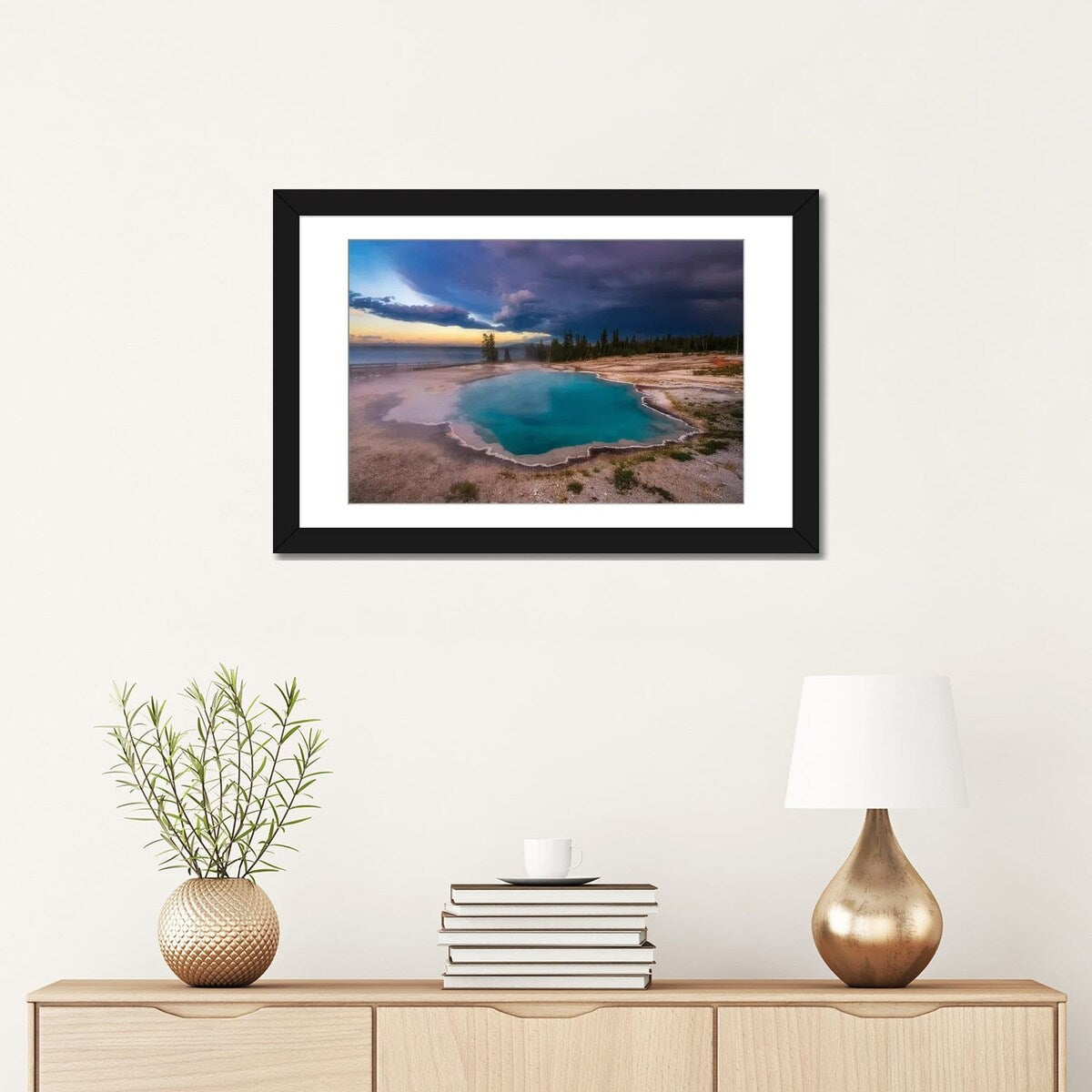 iCanvas "Black Pool Storm" by Darren White Photography