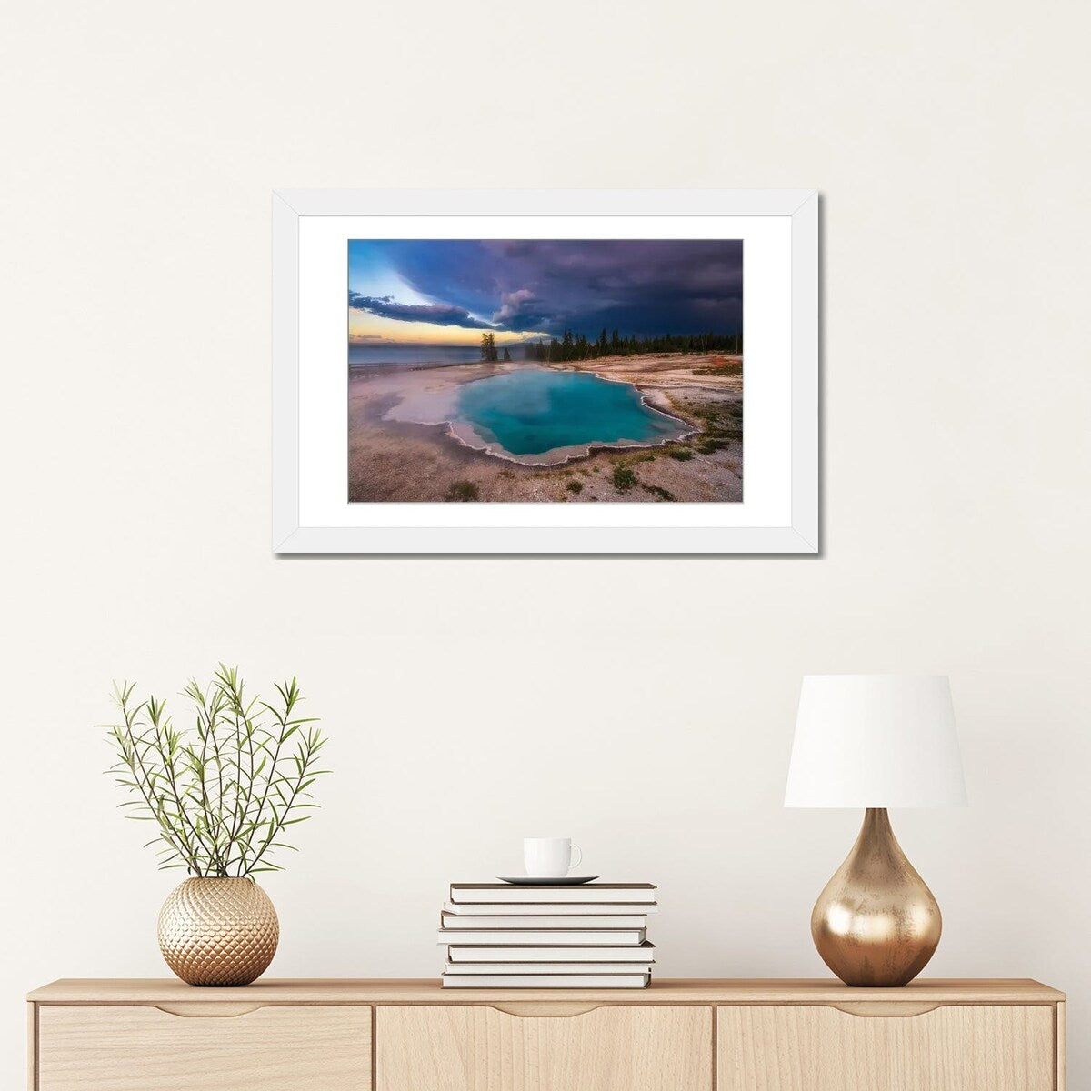 iCanvas "Black Pool Storm" by Darren White Photography