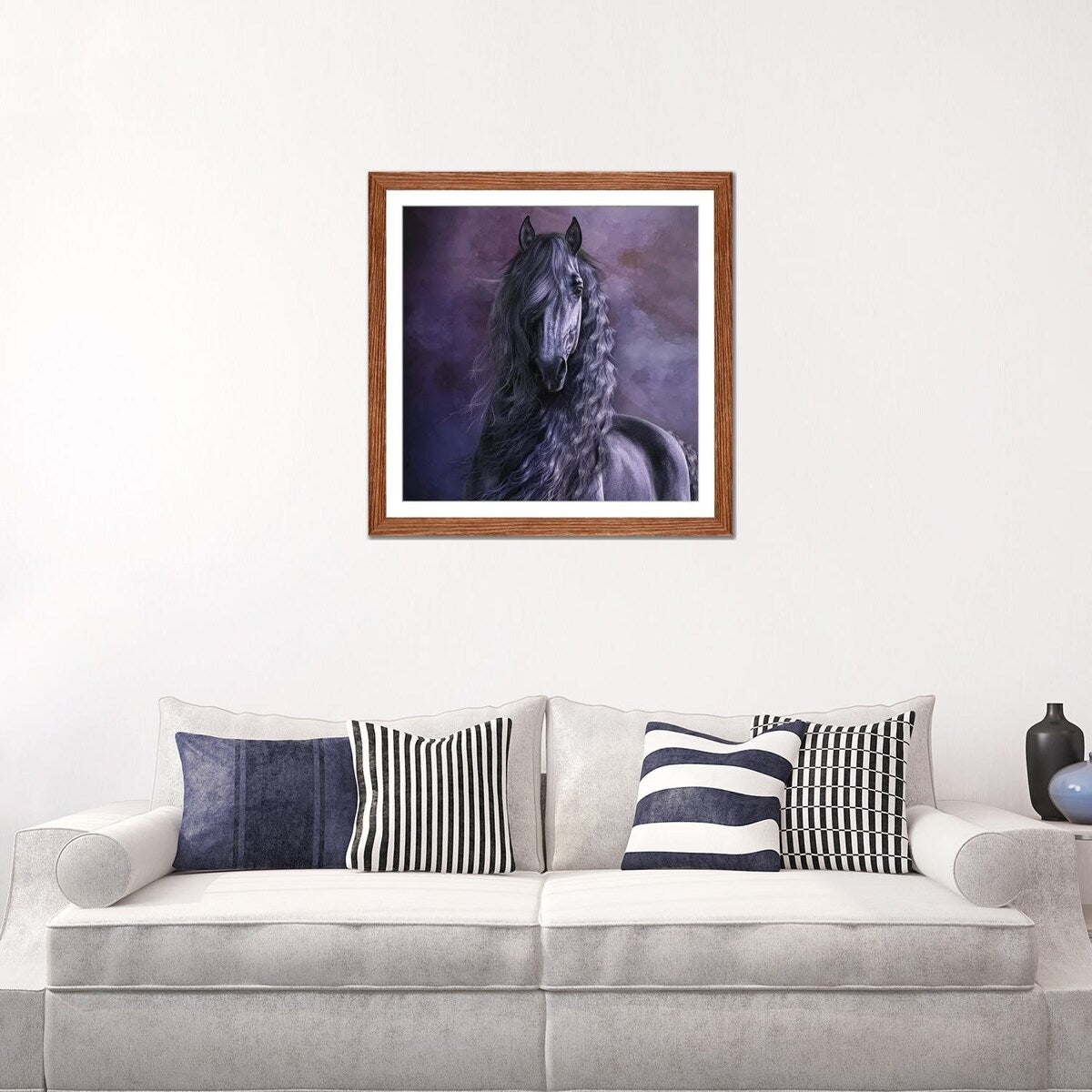 iCanvas "Black Shadow" by Laurie Prindle