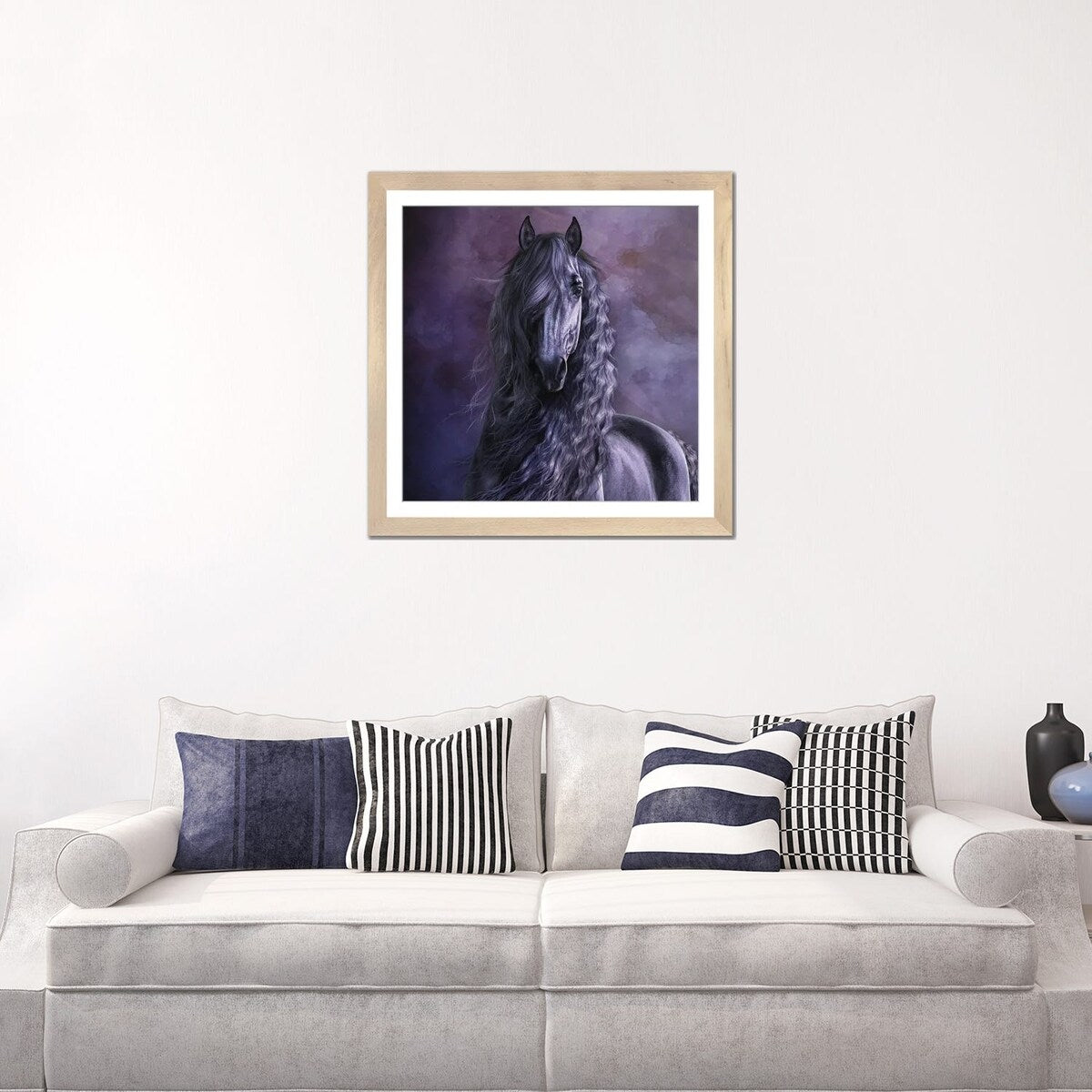 iCanvas "Black Shadow" by Laurie Prindle