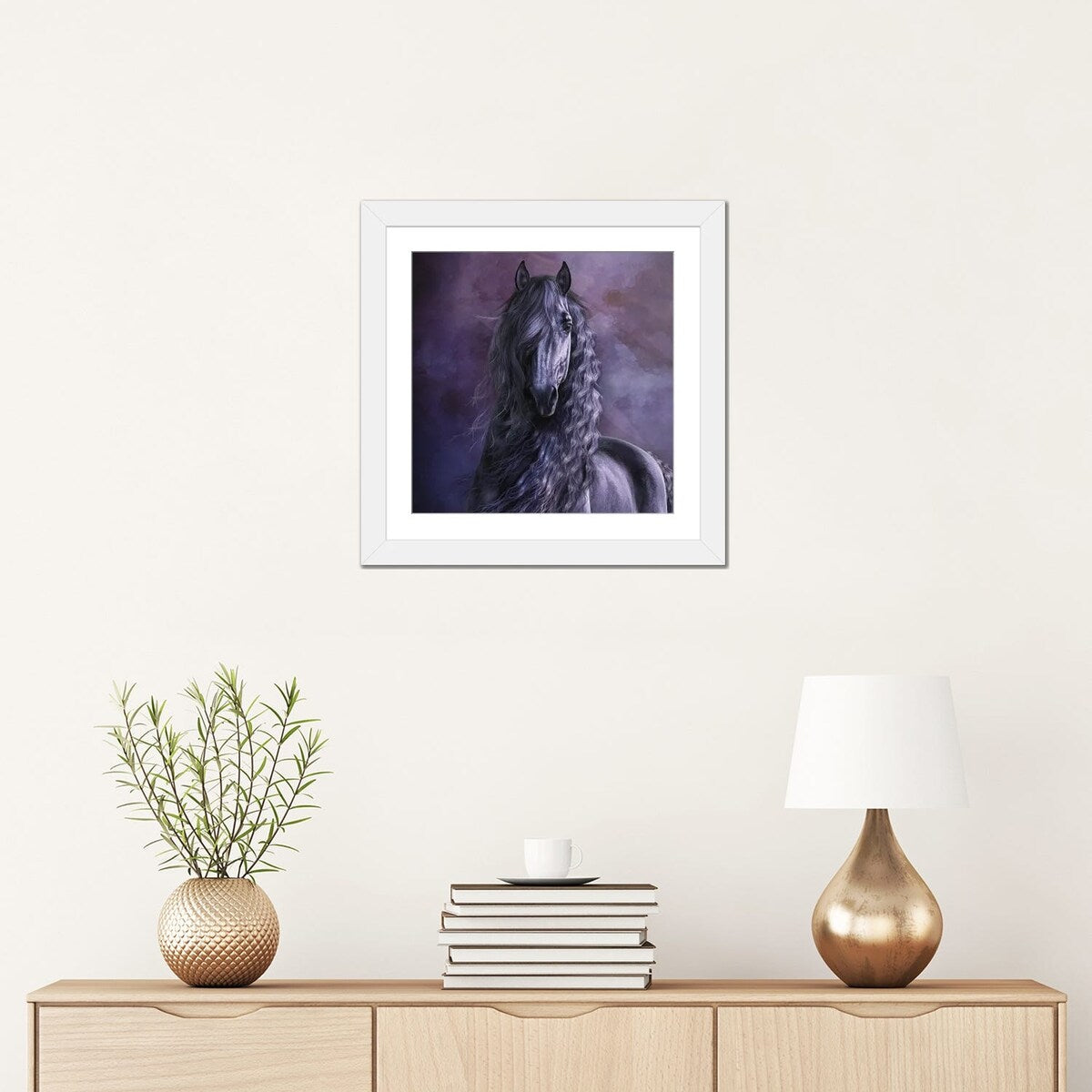 iCanvas "Black Shadow" by Laurie Prindle