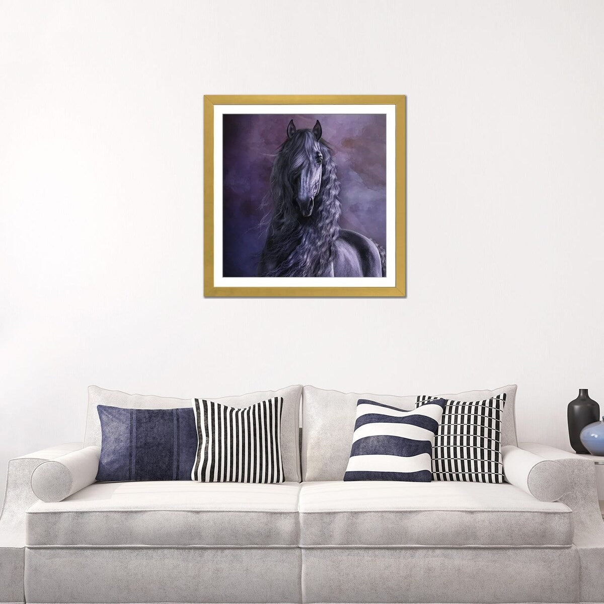 iCanvas "Black Shadow" by Laurie Prindle