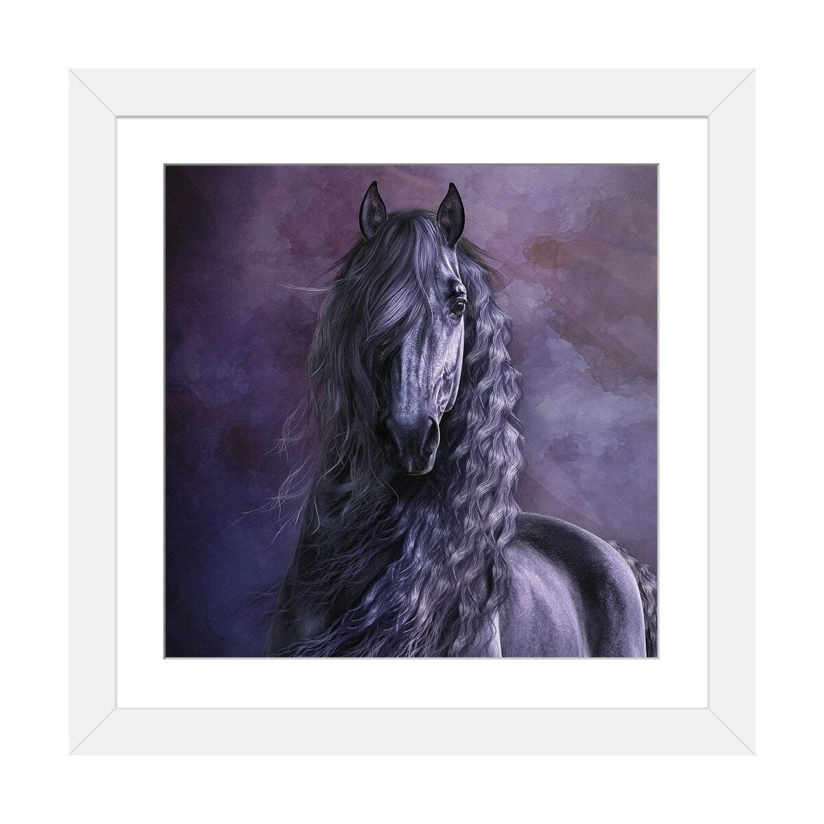 iCanvas "Black Shadow" by Laurie Prindle